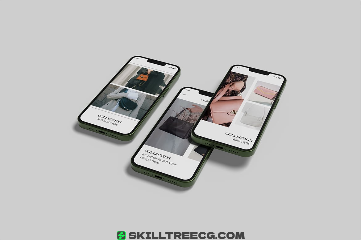 图片[2]-High Resolution Mockup for iPhone 13（469305）-技能树